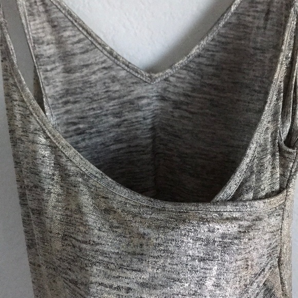 Fun Gold Foil Open Back Top - Picture 6 of 6